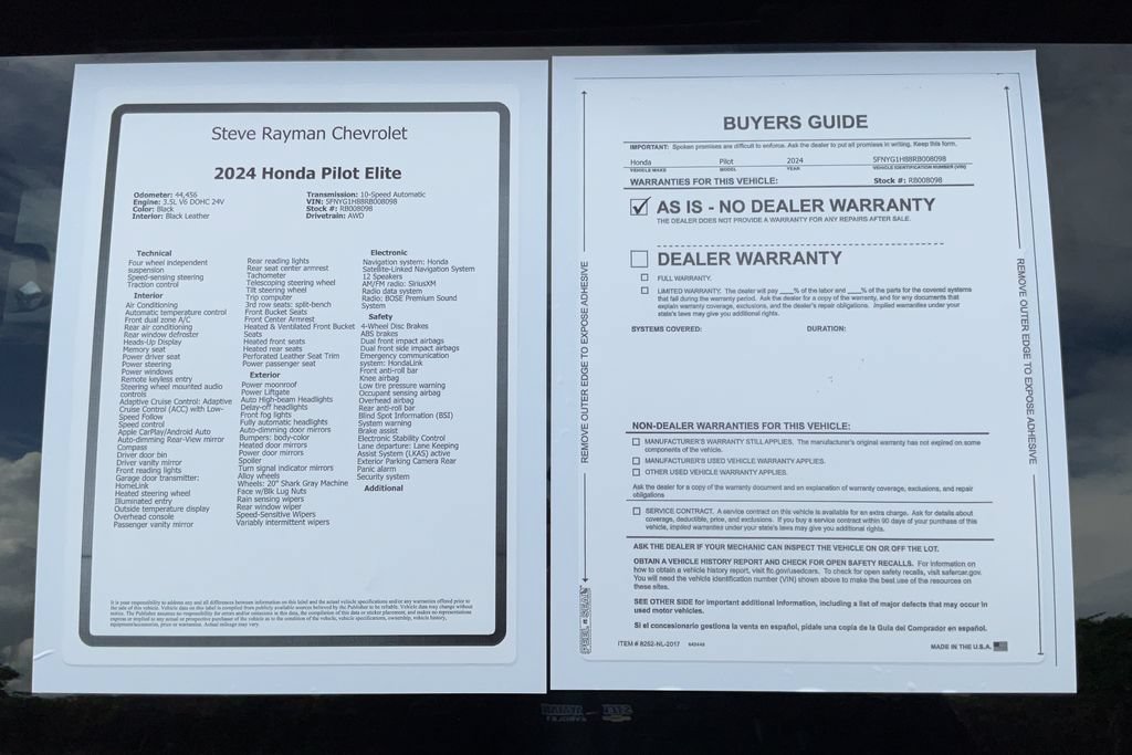 Used 2024 Honda Pilot Elite image 25