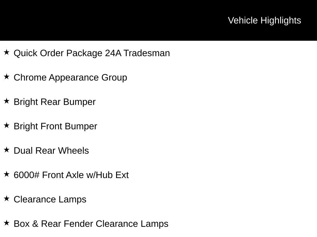 Used 2025 RAM 3500 Tradesman w/ Chrome Appearance Group image 5