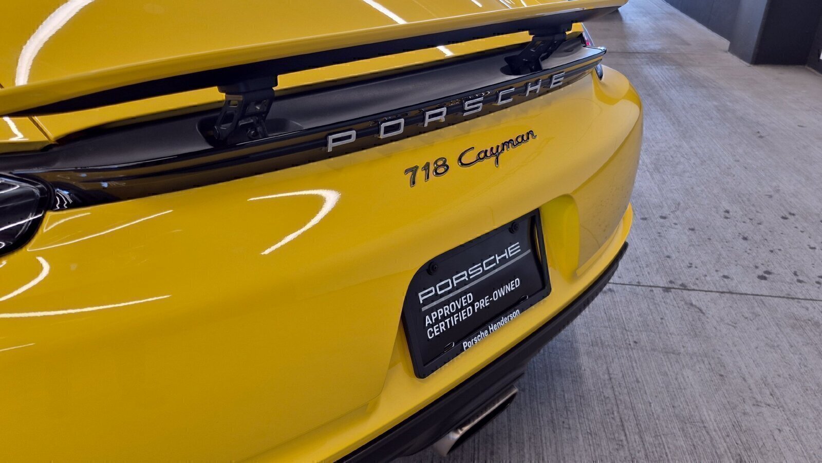 Certified 2019 Porsche 718 Cayman RWD image 4
