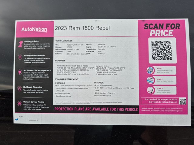 Used 2023 RAM 1500 Rebel w/ Rebel Level 2 Equipment Group AWD/4WD image 30