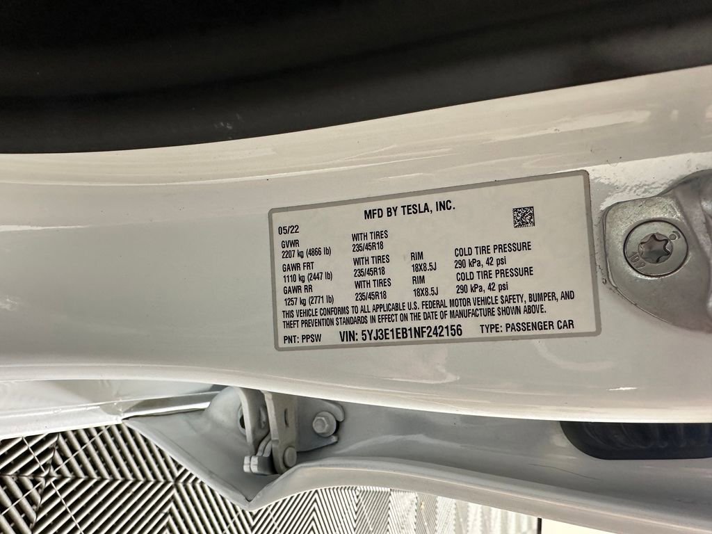 Used 2022 Tesla Model 3 Long Range AWD/4WD image 35