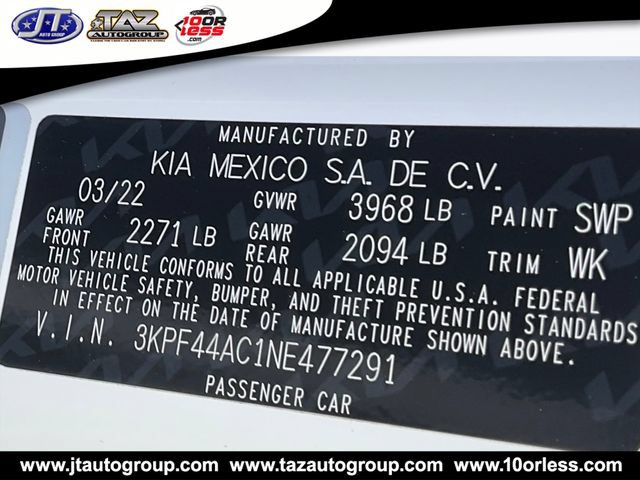 Used 2022 Kia Forte GT FWD image 22
