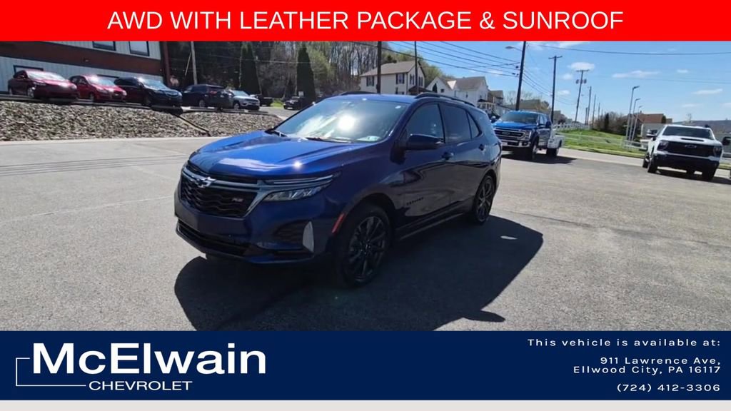 Used 2023 Chevrolet Equinox RS w/ RS Leather Package AWD/4WD image 5