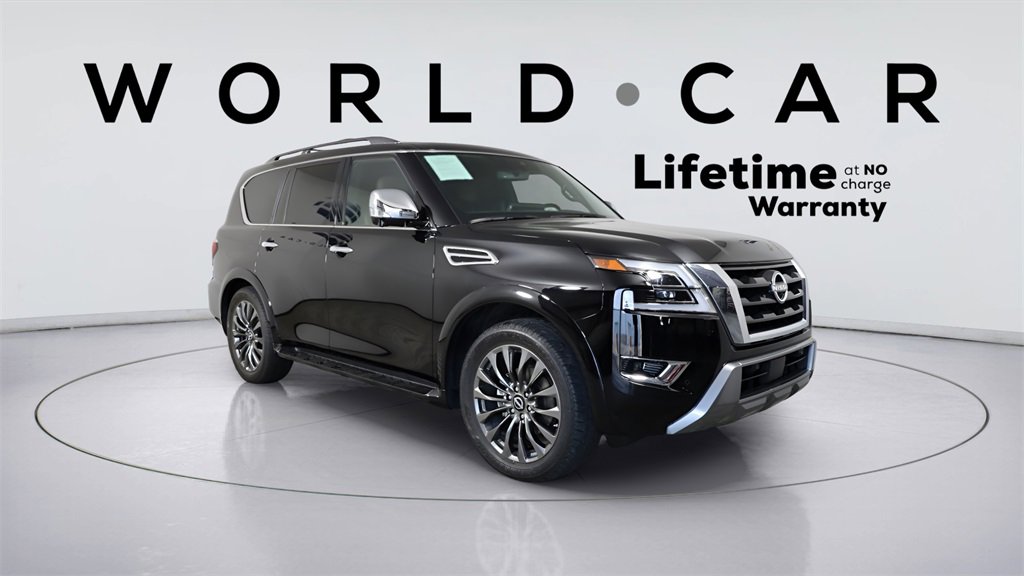 Used 2024 Nissan Armada Platinum w/ Captain's Chairs Package