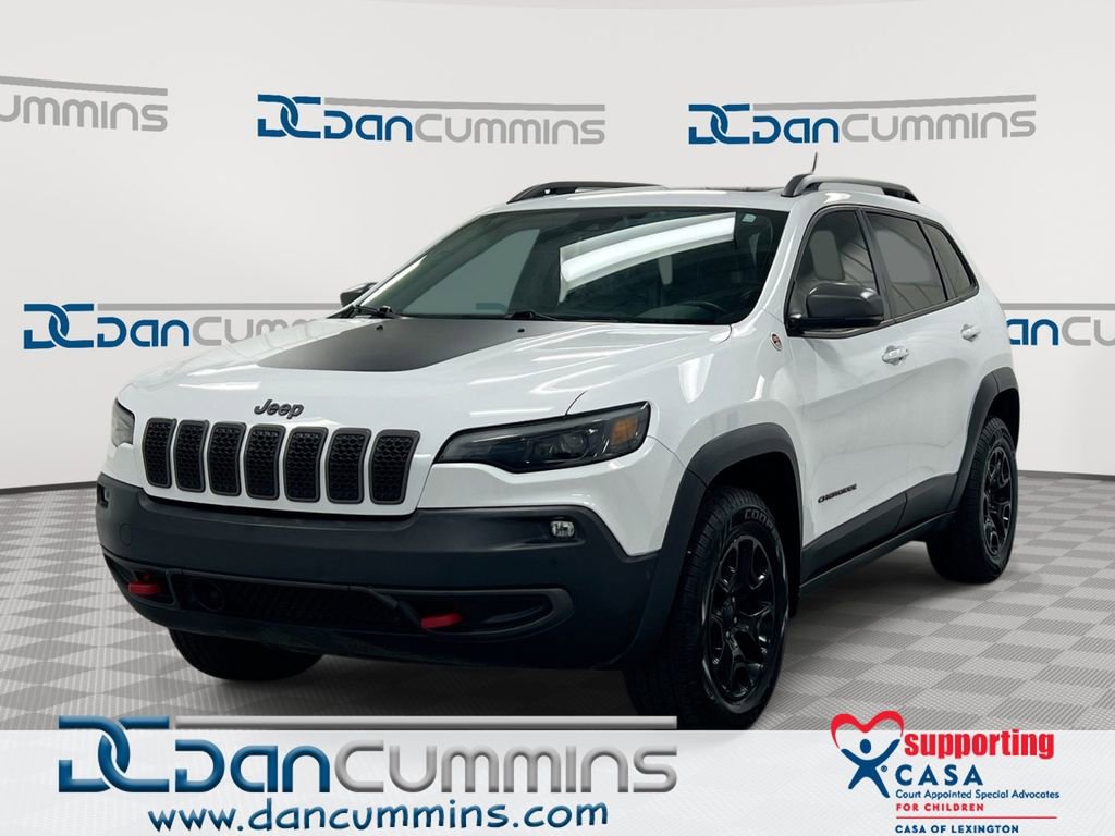 Used 2021 Jeep Cherokee Trailhawk w/ Sun, Sound & Nav Group image 1