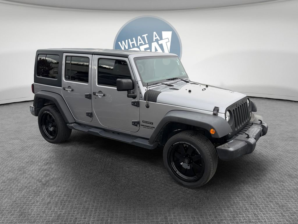 Used 2017 Jeep Wrangler Unlimited Sport w/ Quick Order Package 24S AWD/4WD image 1