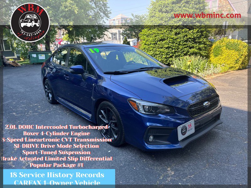 Used 2019 Subaru WRX Limited w/ Popular Package #1