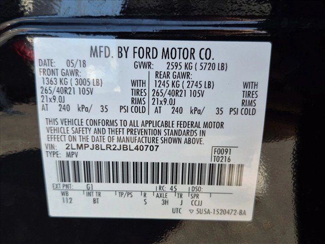 Used 2018 Lincoln MKX Reserve w/ Lincoln MKX Climate Package AWD/4WD image 22