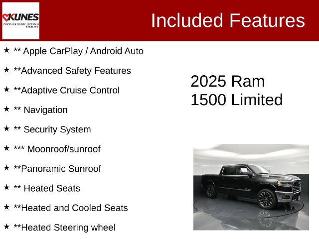 Used 2025 RAM 1500 Limited AWD/4WD image 2