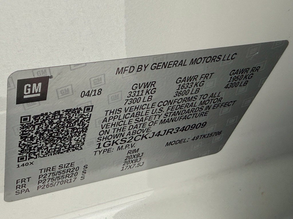Used 2018 GMC Yukon Denali w/ Open Road Package AWD/4WD image 52