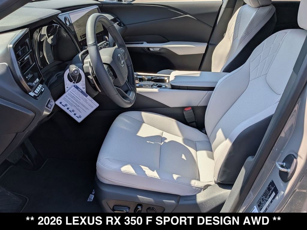 New 2026 Lexus RX 350 F Sport w/ Convenience Package AWD/4WD image 14