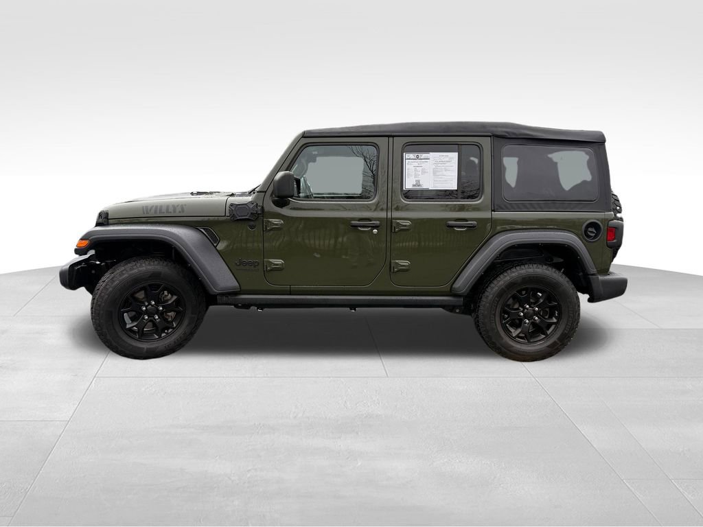 Used 2021 Jeep Wrangler Unlimited Willys image 4