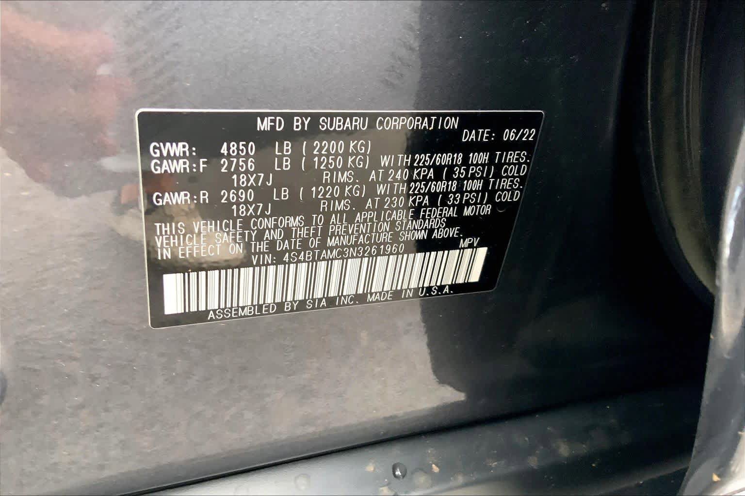 Used 2022 Subaru Outback Limited AWD/4WD image 37