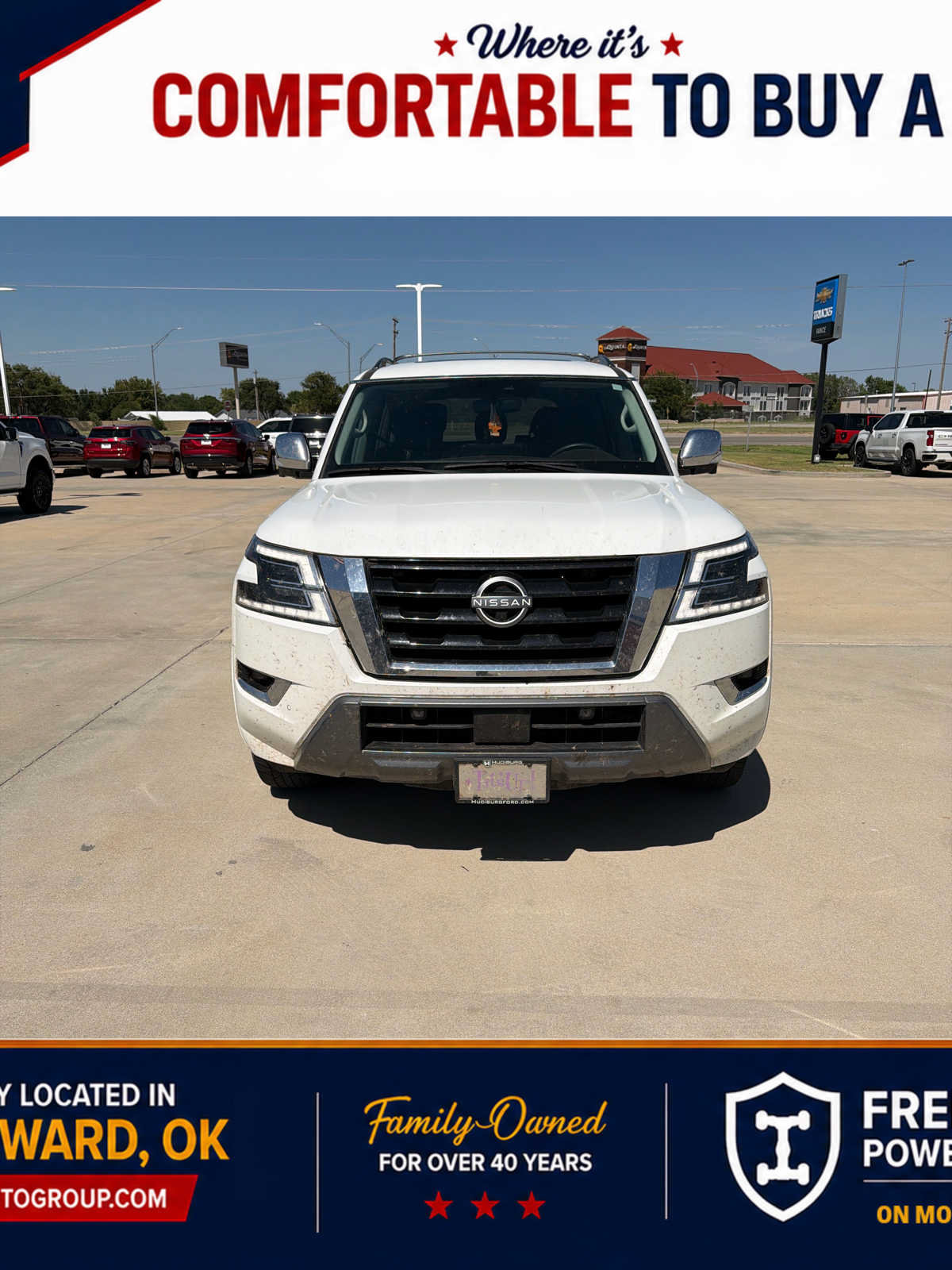 Used 2023 Nissan Armada Platinum w/ Cargo Package RWD image 1
