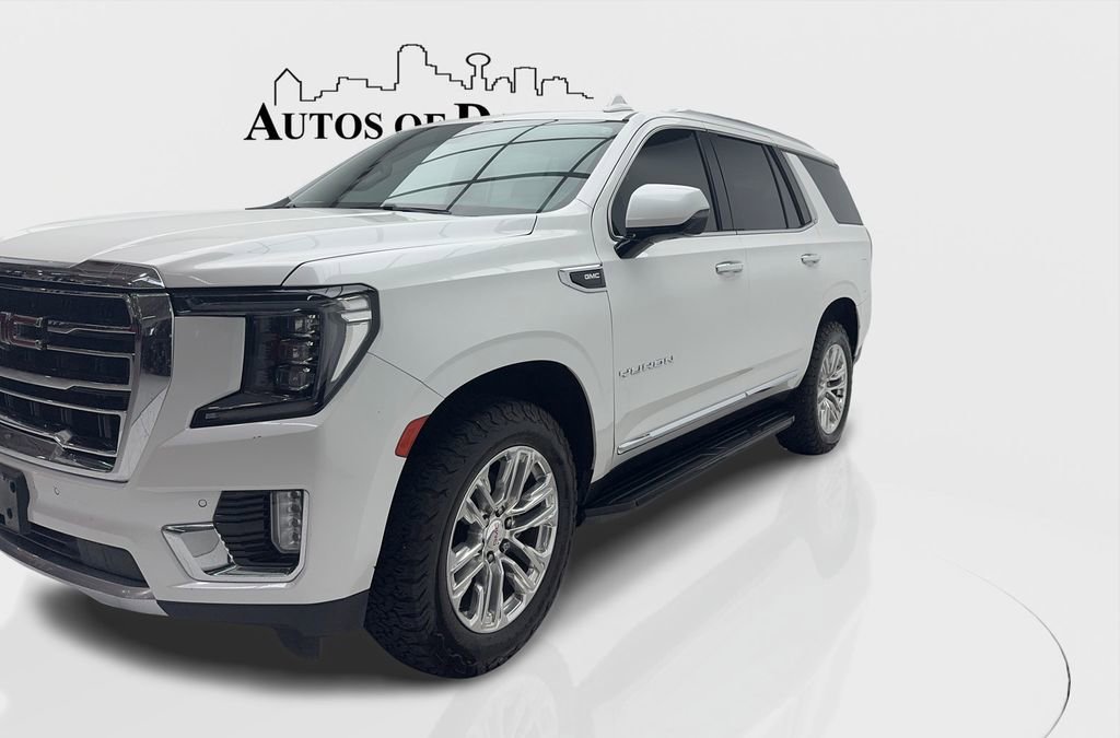 Used 2021 GMC Yukon SLT w/ SLT Premium Package RWD image 4