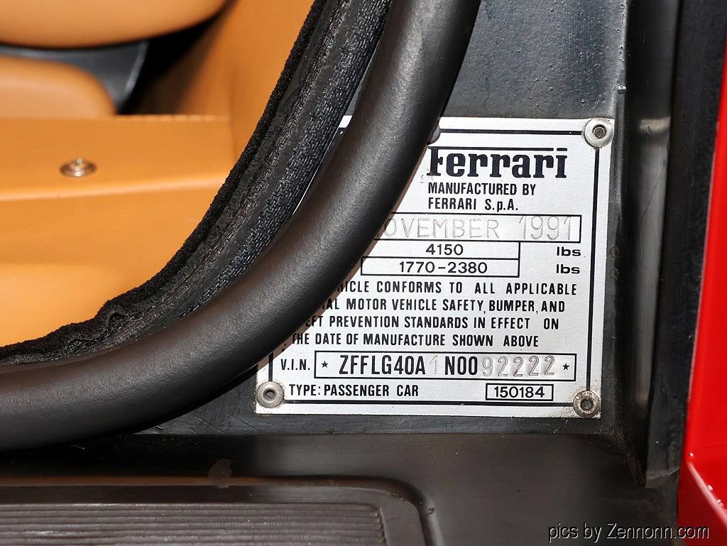 Used 1992 Ferrari 512TR RWD image 10