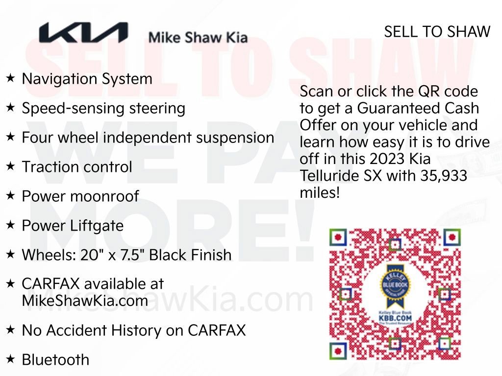 Used 2023 Kia Telluride SX image 12