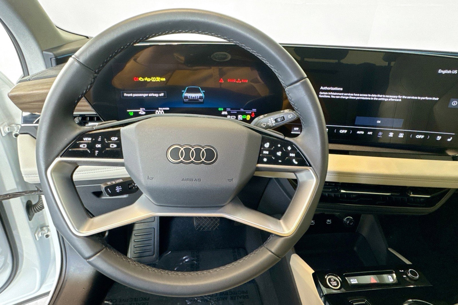 Used 2025 Audi Q6 e-tron Prestige w/ Beige Warm Weather Package image 10