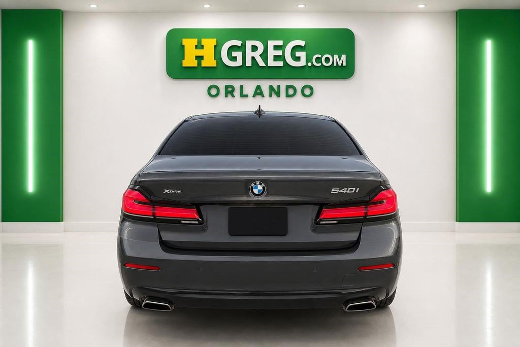 Used 2021 BMW 540i xDrive w/ Premium Package AWD/4WD image 8