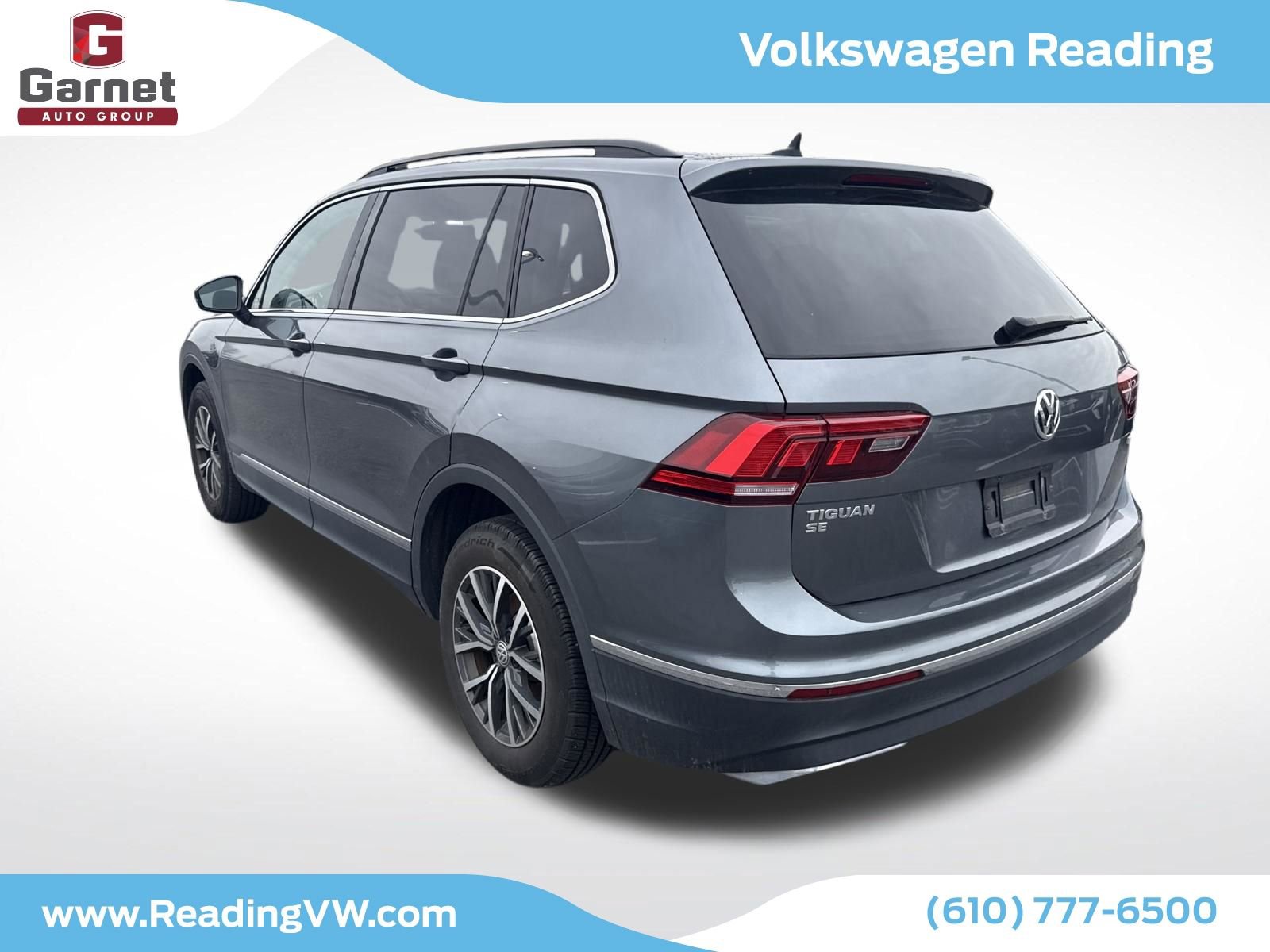 Used 2020 Volkswagen Tiguan SE w/ Panoramic Sunroof Package image 3