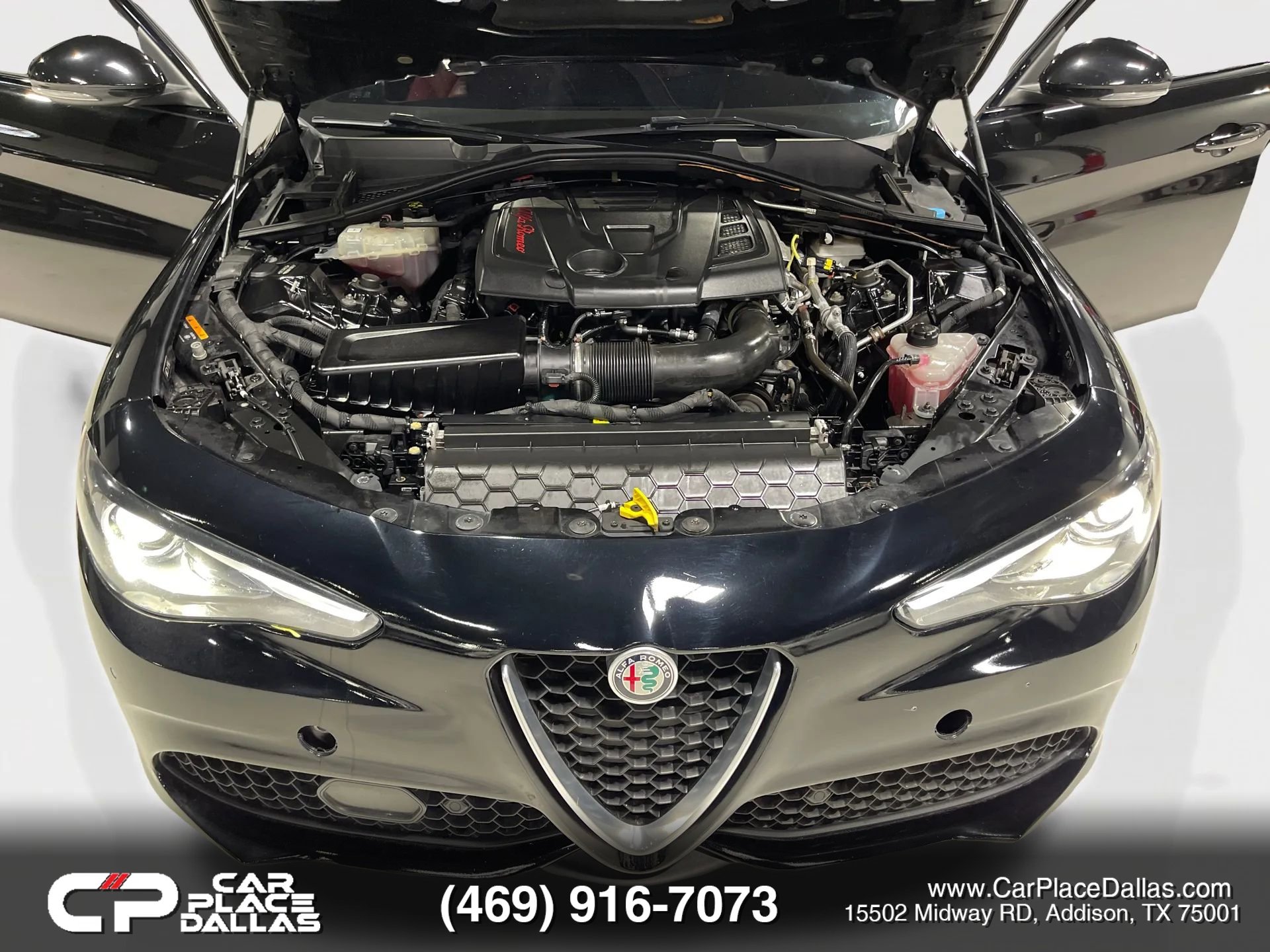 Used 2019 Alfa Romeo Giulia Ti Sport w/ Quick Order Package 22S Sport AWD/4WD image 39