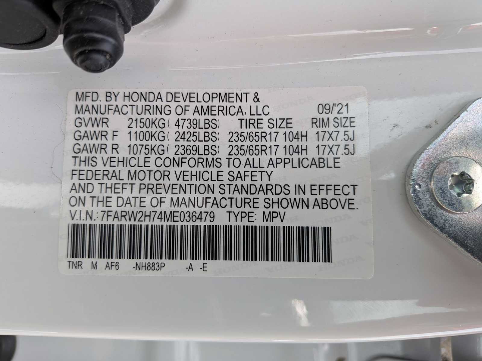 Used 2021 Honda CR-V Special Edition image 35