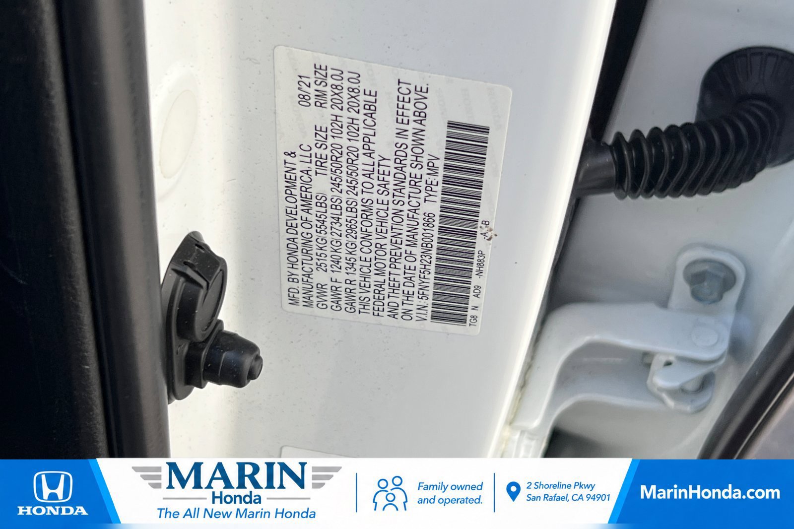 Used 2022 Honda Pilot Special Edition image 36
