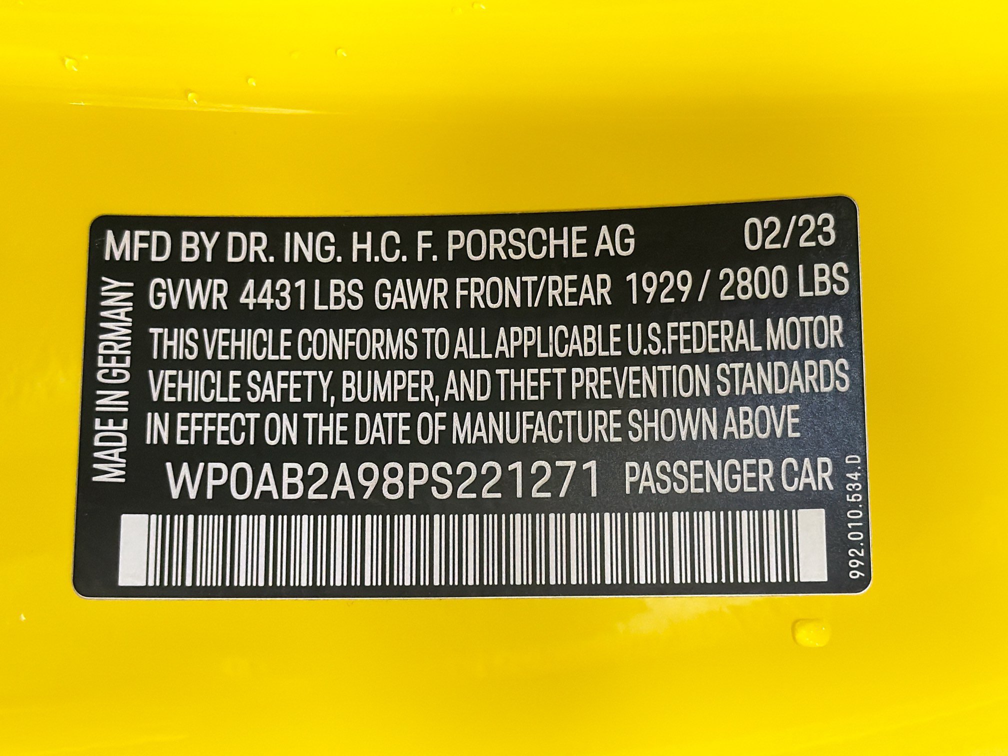 Certified 2023 Porsche 911 Carrera 4S AWD/4WD image 41