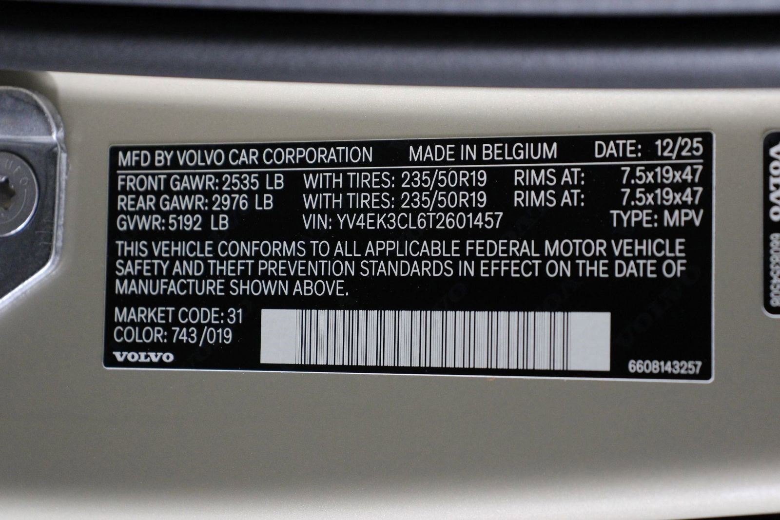 New 2026 Volvo EX30 Cross Country Ultra w/ Protection Package Premier image 16