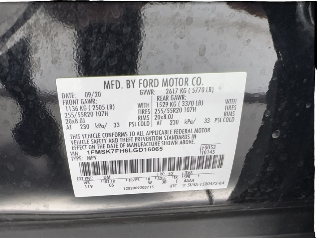 Used 2020 Ford Explorer Limited RWD image 60