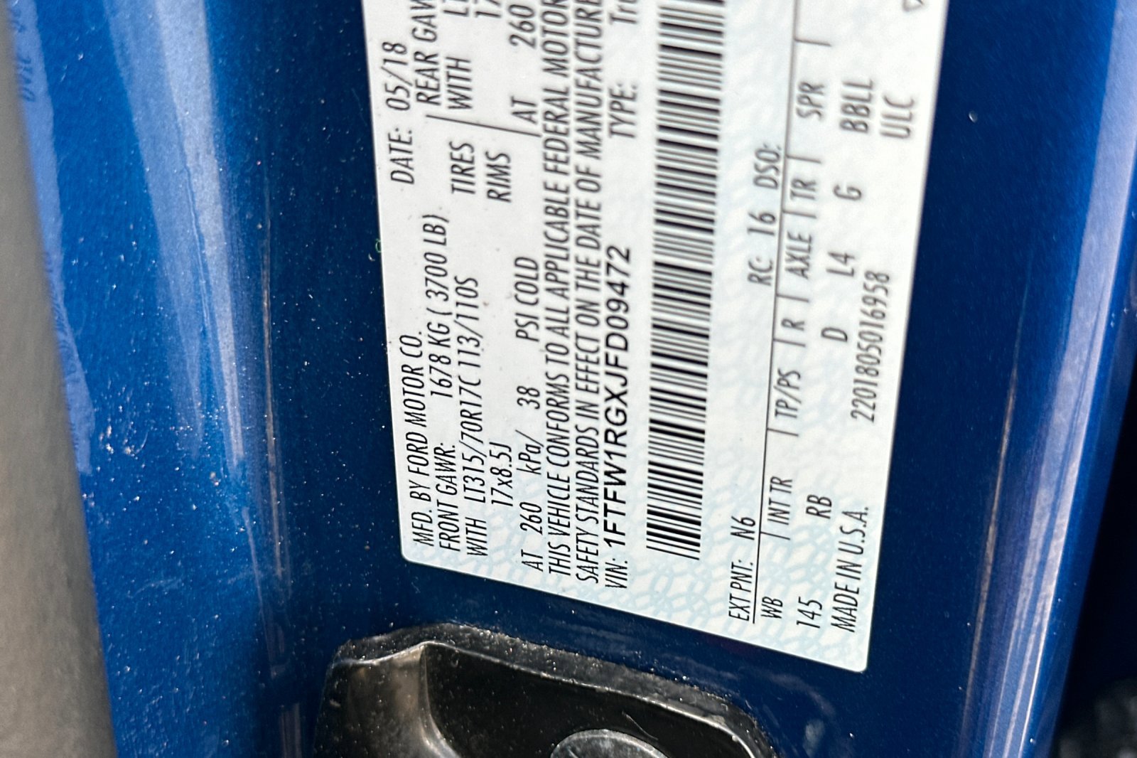 Used 2018 Ford F150 Raptor w/ Equipment Group 802A Luxury image 25