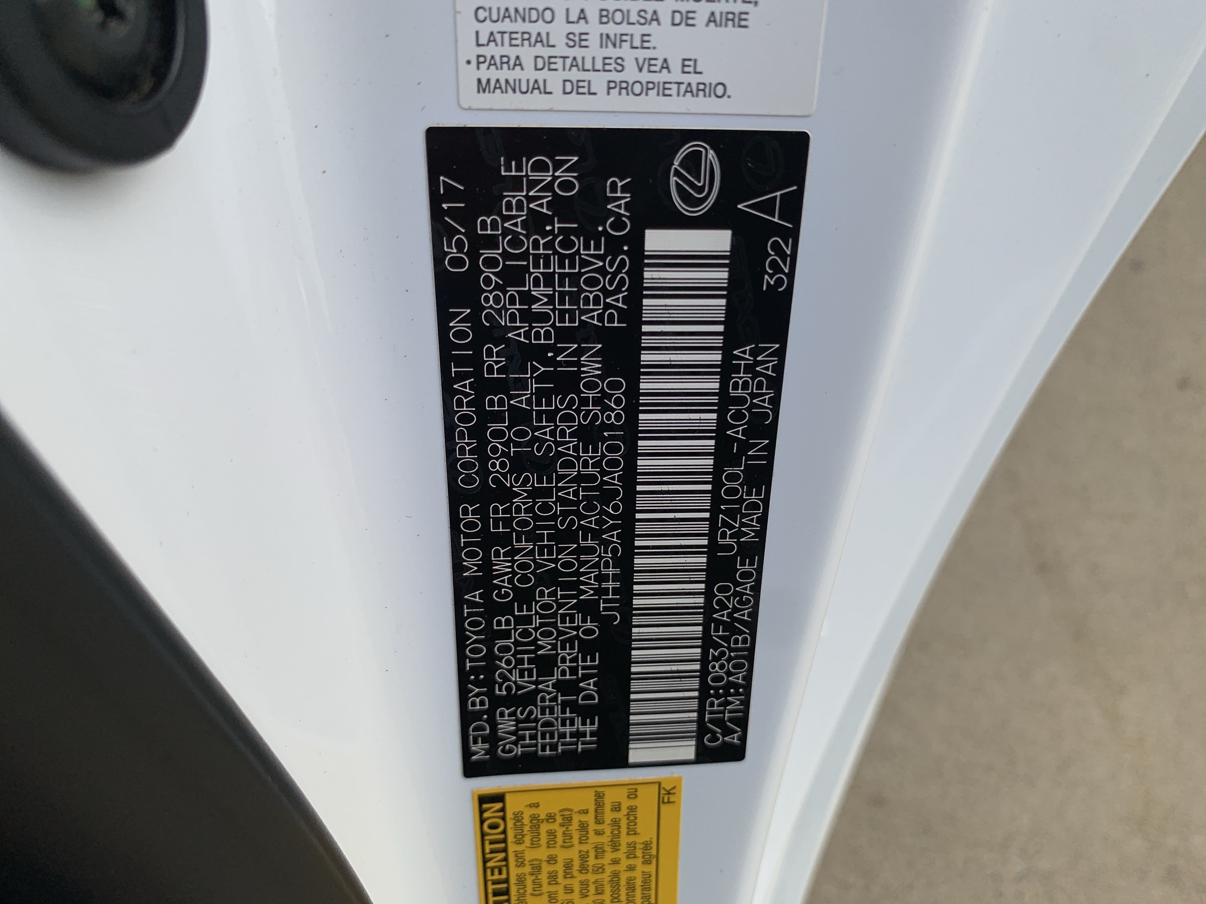 Used 2018 Lexus LC 500 Coupe w/ Sport Package RWD image 36