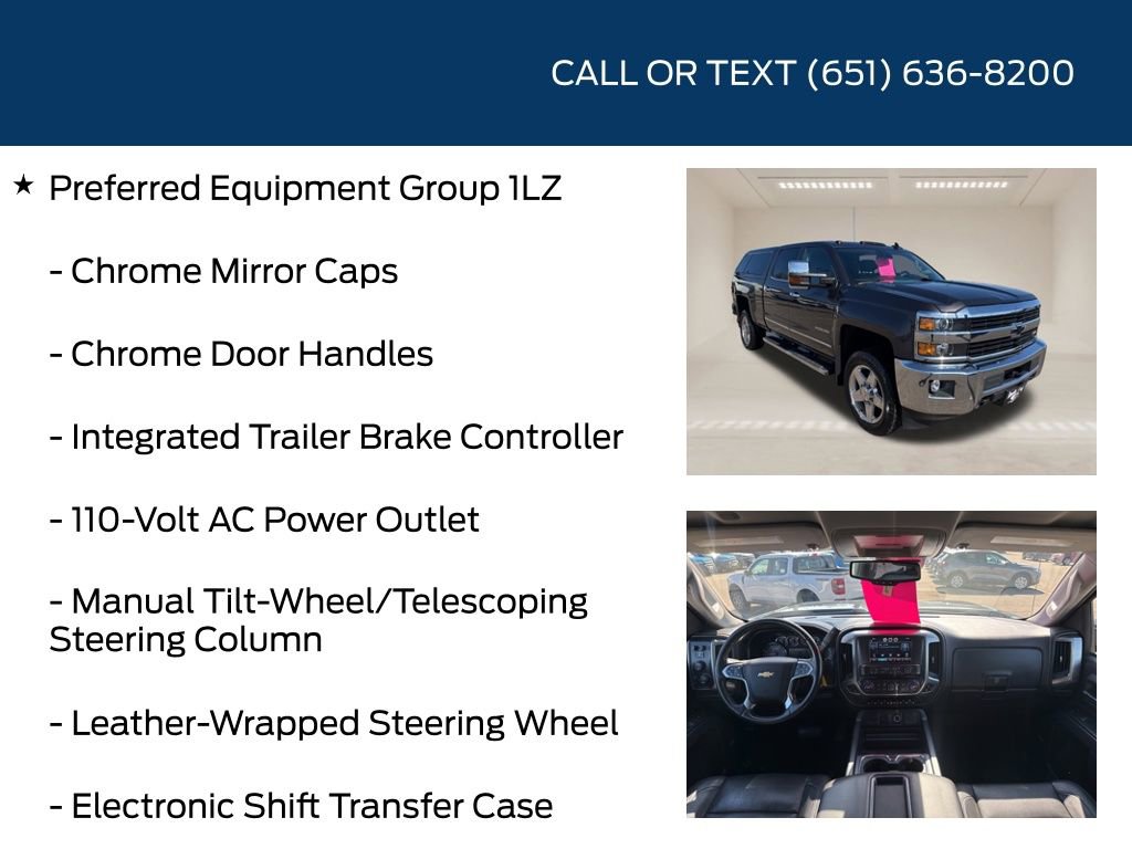 Used 2015 Chevrolet Silverado 2500 LTZ w/ Duramax Plus Package image 15