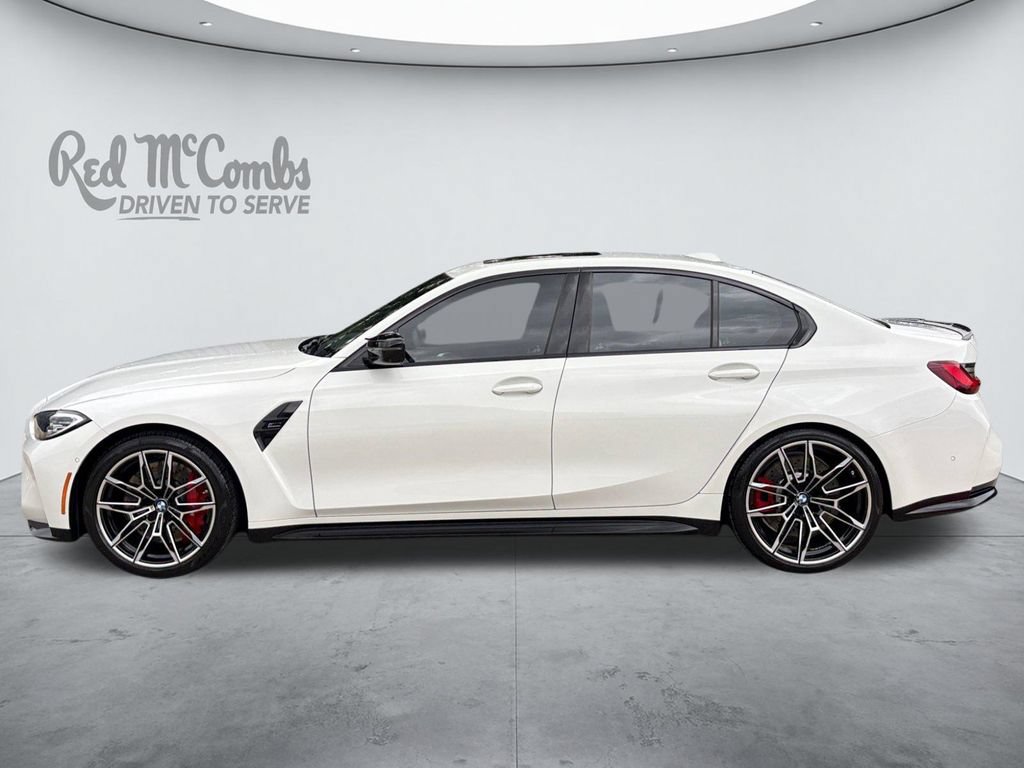 Used 2024 BMW M3 Competition w/ Parking Assistance Package AWD/4WD image 2