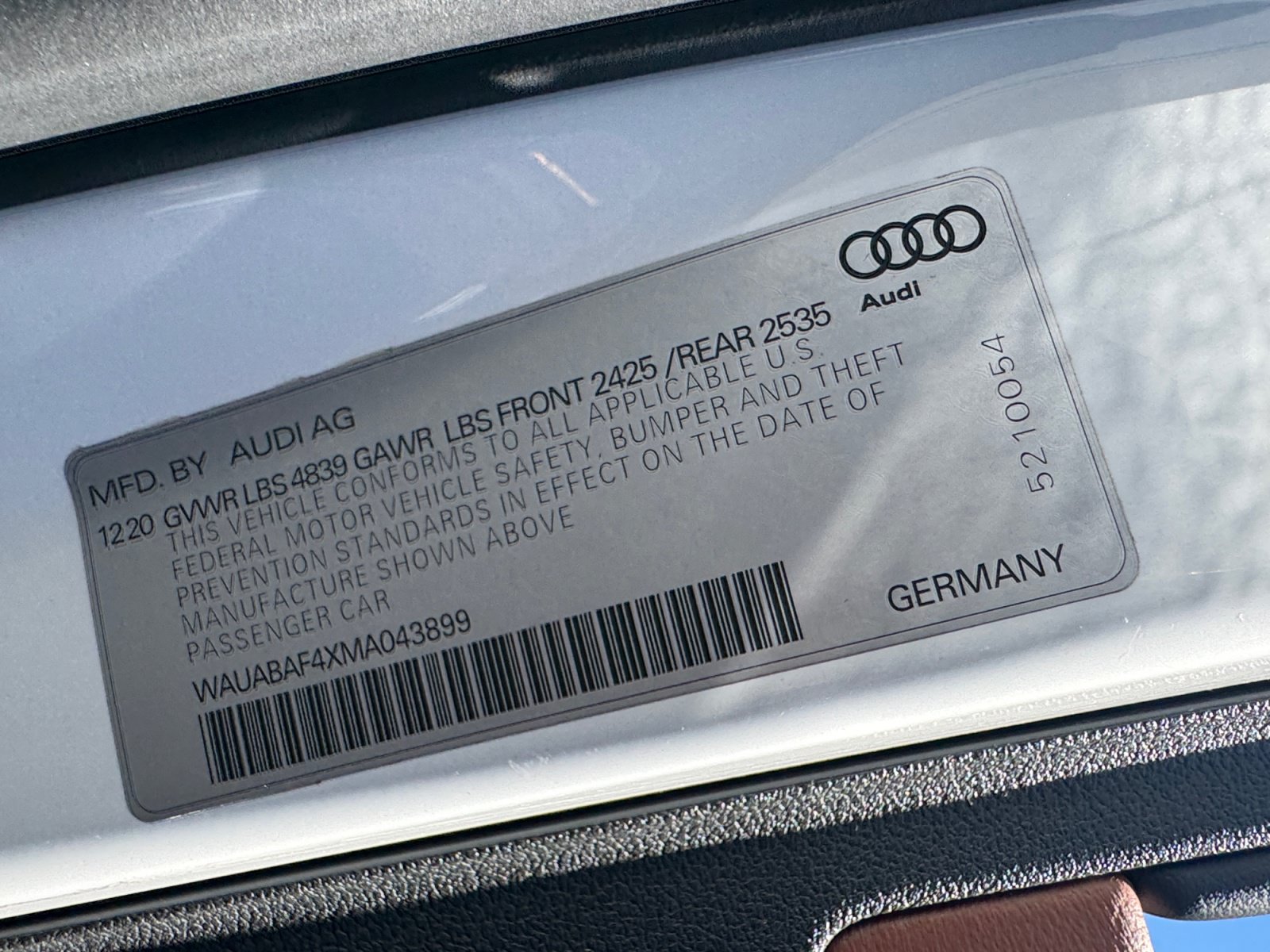 Used 2021 Audi A4 2.0T Premium w/ Convenience Package AWD/4WD image 16