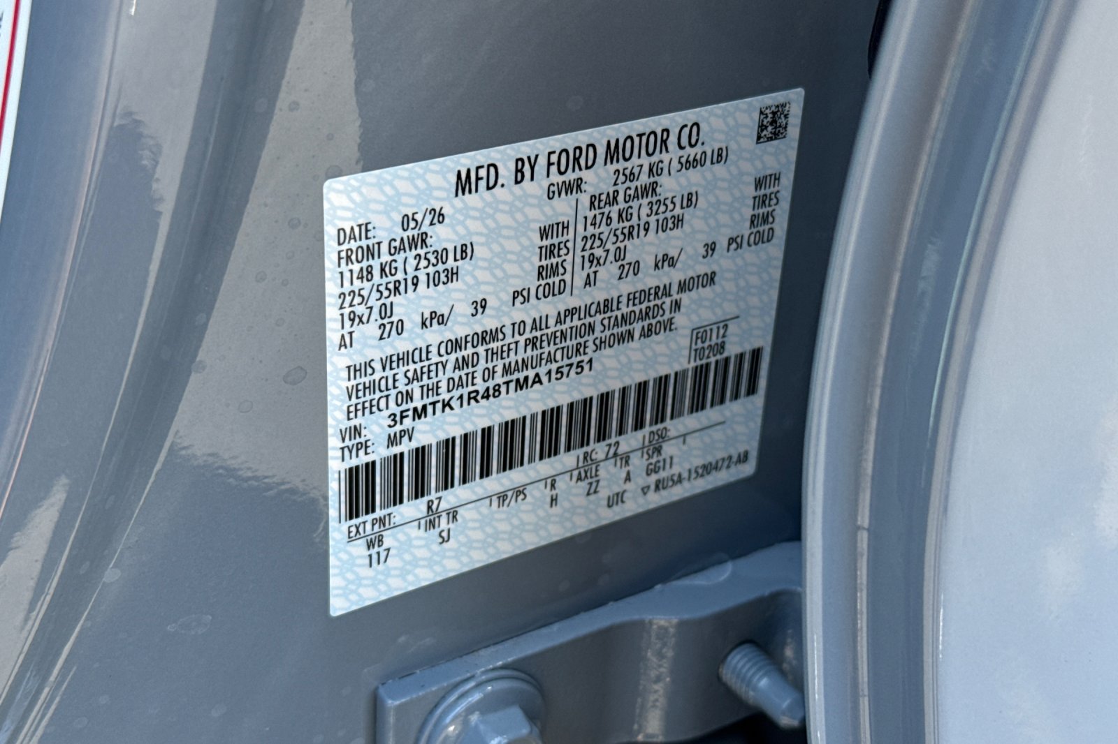 New 2026 Ford Mustang Mach-E Select RWD image 34