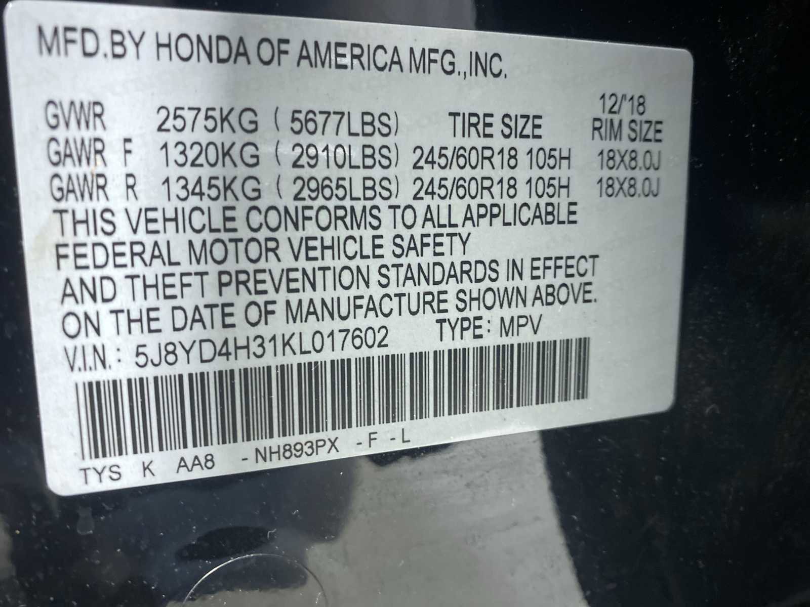 Used 2019 Acura MDX SH-AWD image 21