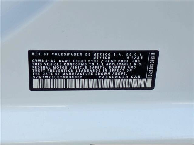 New 2026 Volkswagen Jetta SE FWD image 21