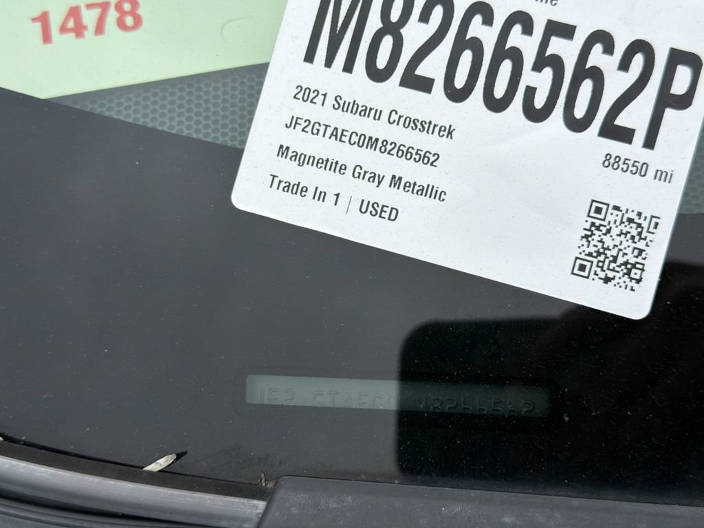 Used 2021 Subaru Crosstrek 2.0i Premium w/ Moonroof Package AWD/4WD image 4