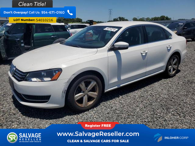 Used 2013 Volkswagen Passat 2.5 SE