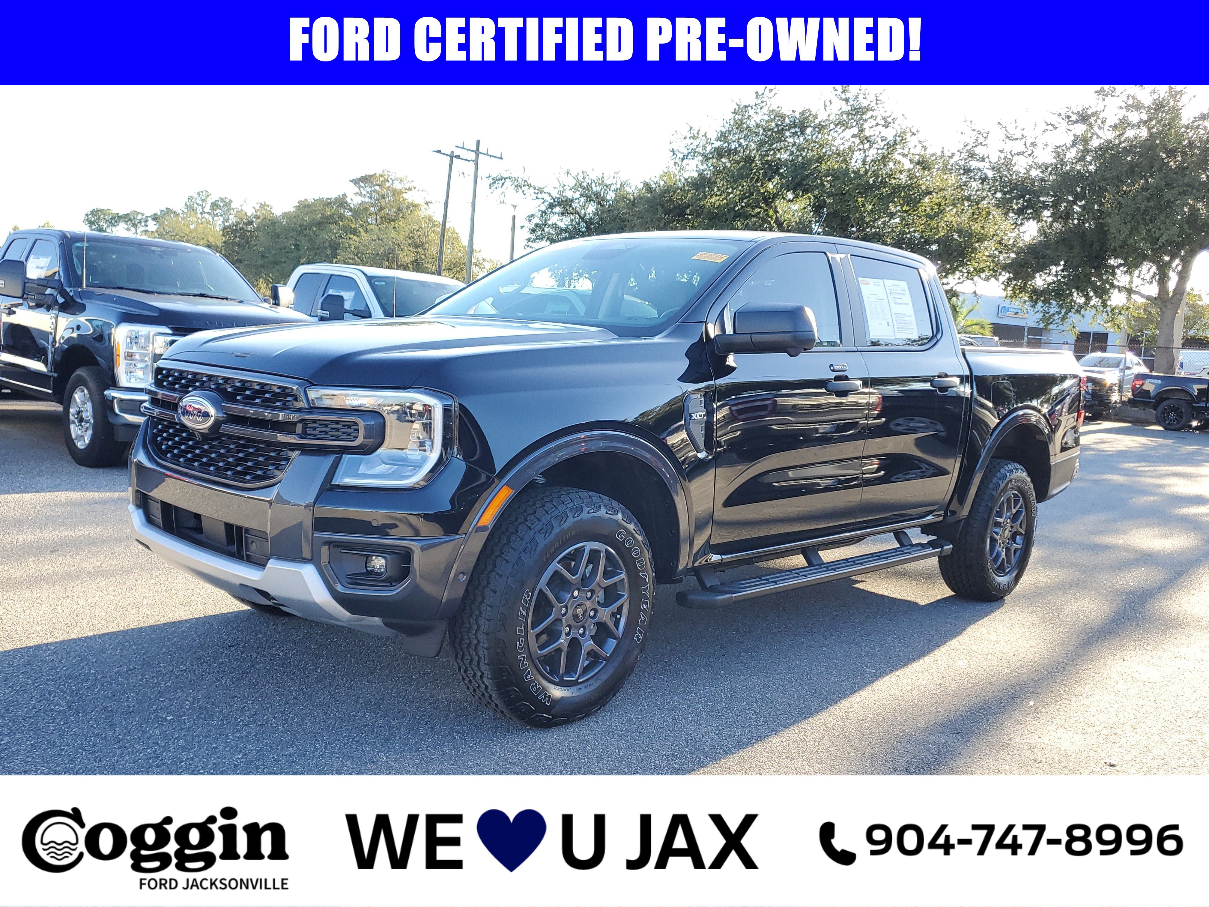 Certified 2024 Ford Ranger XLT w/ Technology Package