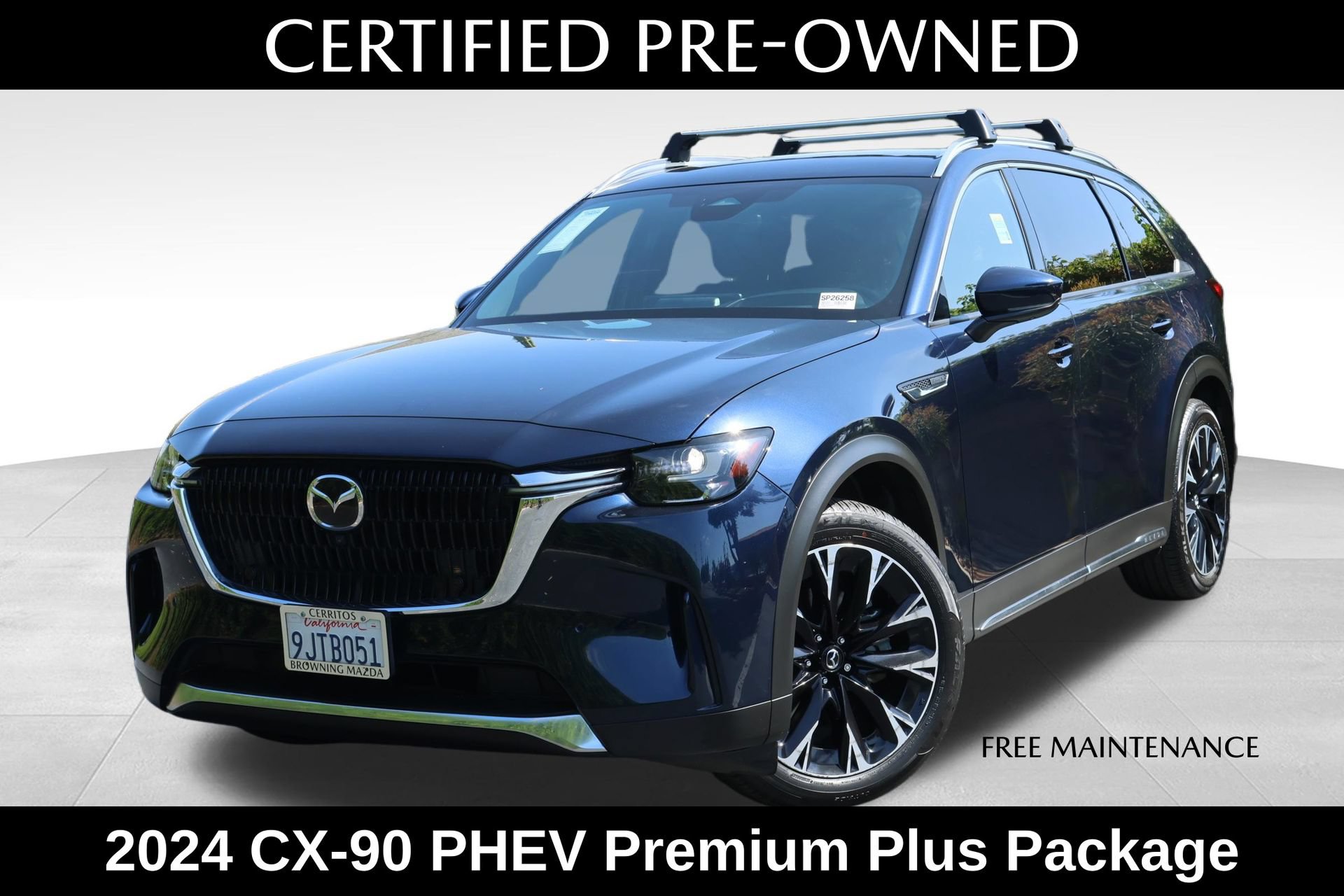 Certified 2024 MAZDA CX-90 Plug-In Hybrid w/ Premium Plus