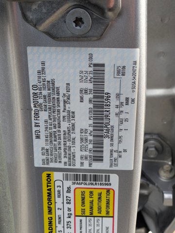 Used 2020 Ford Fusion SE FWD image 24