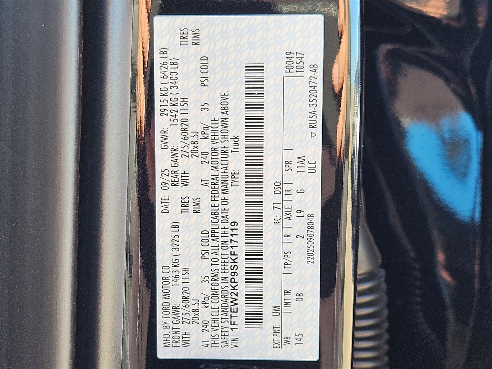 New 2025 Ford F150 STX w/ STX Black Appearance Package image 31