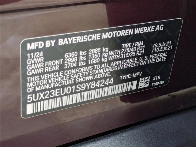 Certified 2025 BMW X5 xDrive40i w/ Parking Assistance Package image 27