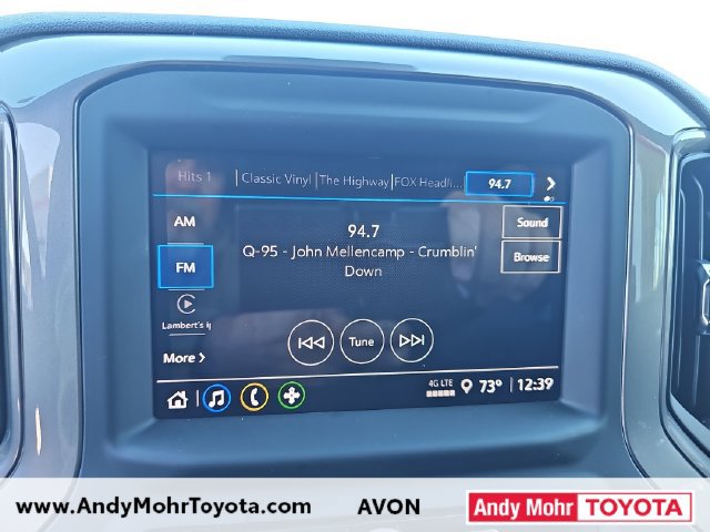 Used 2024 Chevrolet Silverado 1500 Custom w/ Turbomax Blackout Package AWD/4WD image 21