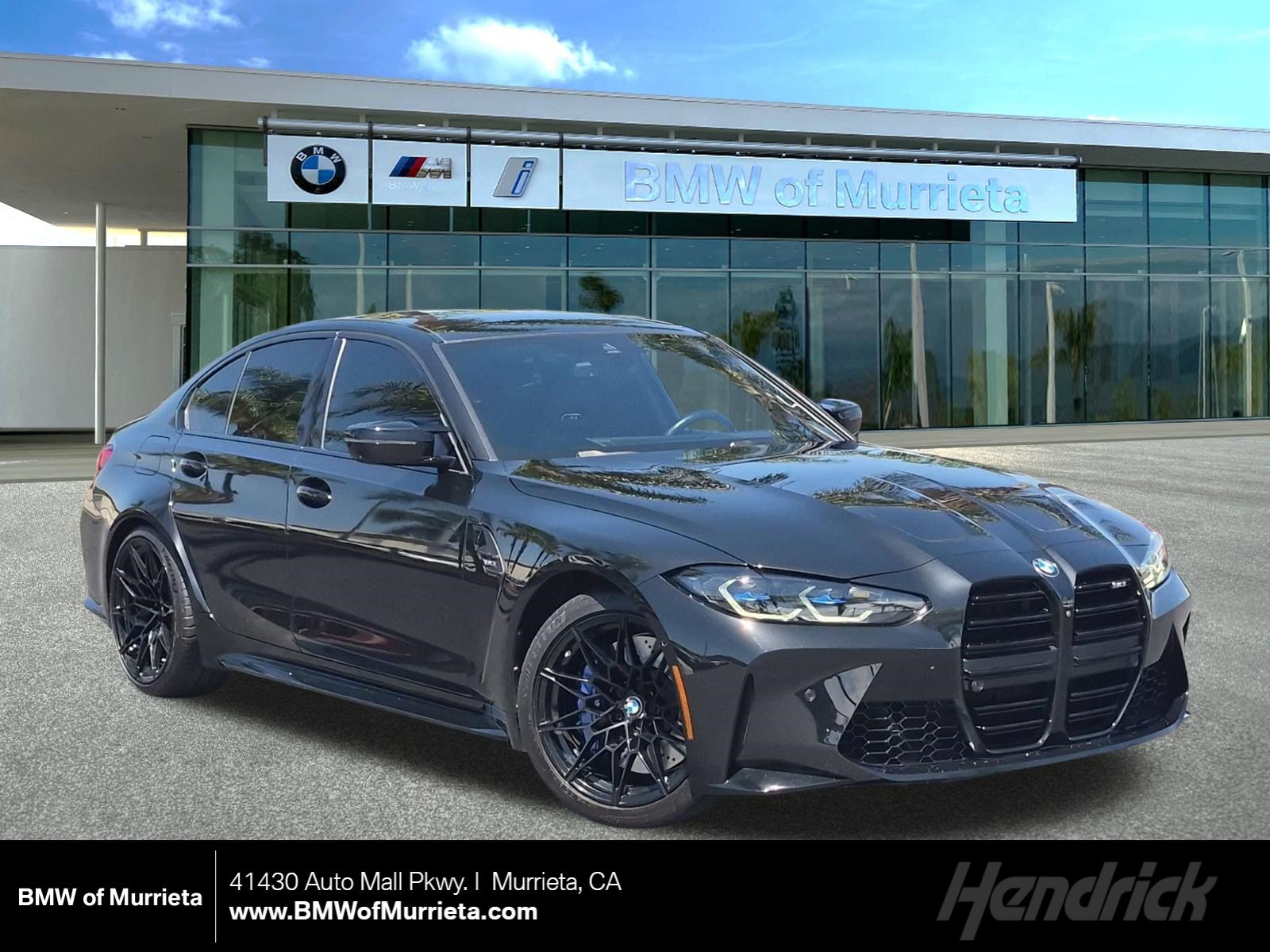 Used 2024 BMW M3 w/ Parking Assistance Package RWD image 1