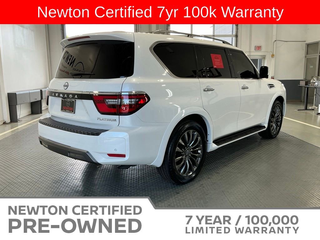 Used 2023 Nissan Armada Platinum w/ Captain's Chairs Package AWD/4WD image 33