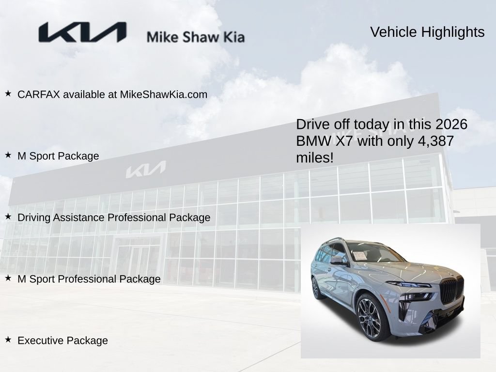 Used 2026 BMW X7 xDrive40i w/ Executive Package AWD/4WD image 9