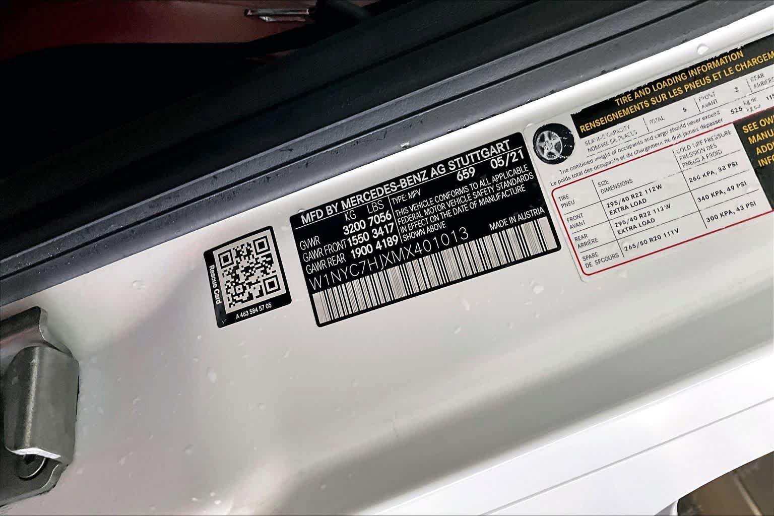 Certified 2021 Mercedes-Benz G 63 AMG 4MATIC image 29